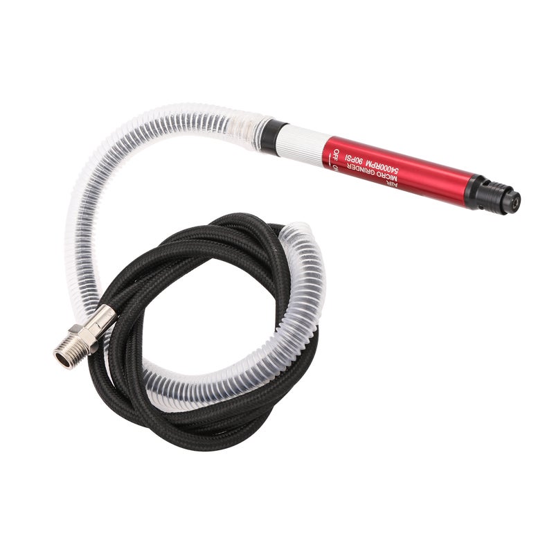 Air Pencil Micro Grinder Polish Engraving Tool Silver 22.50X5.20X11.00cm - Image 5