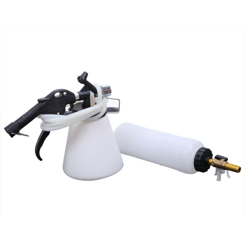 1.75L Pneumatic Brake Fluid Bleeder Kit Automobile Air Extractor Pump Oil Bleeding Tool White 27.00X13.00X21.00cm - Image 5