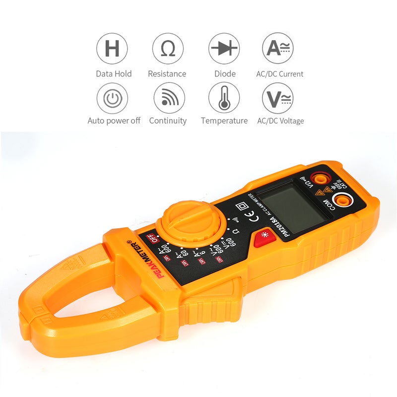 Multi-Function Handheld AC/DC Voltage Tester Orange 20.00X4.50X11.50cm  - Image 2