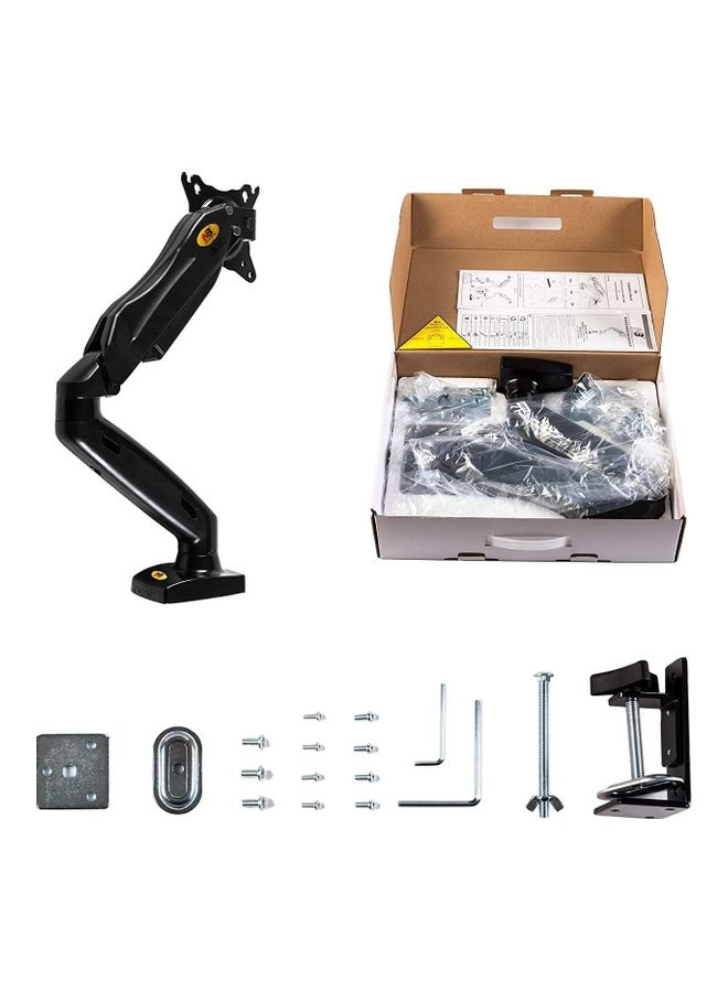 NB NORTH BAYOU - Full Motion Swivel Monitor Arm With Gas Spring black - Image 1