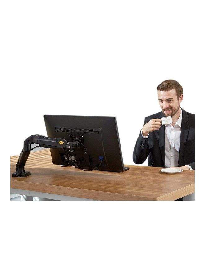 NB NORTH BAYOU - Full Motion Swivel Monitor Arm With Gas Spring black - Image 1