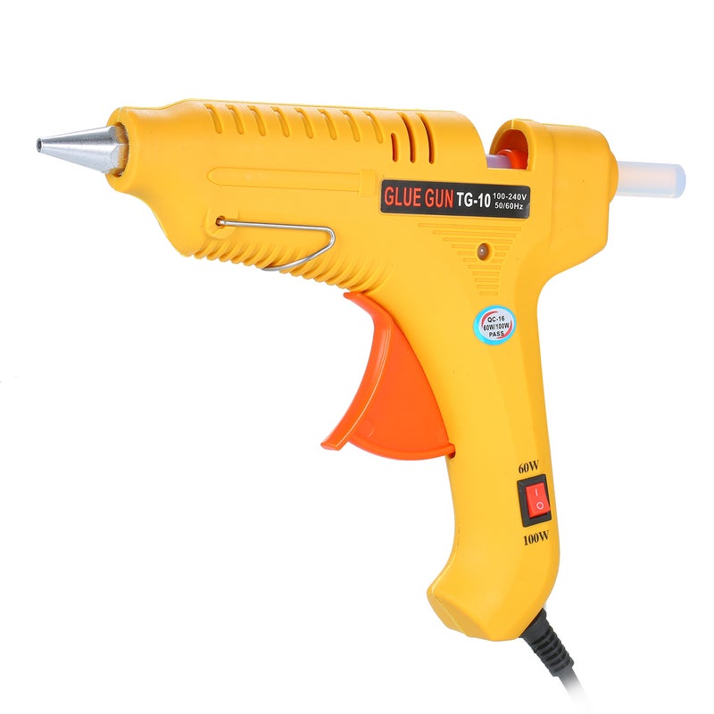 Generic Multifunctional Adjustable Melt Glue Gun Machine Yellow 27.50X4.50X22.00cm  - Image 4