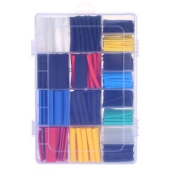 Generic 580-Piece Assorted Sleeving Wrap Wire Cable Kit multicolor 19.50X3.50X13.00cm  - Image 4