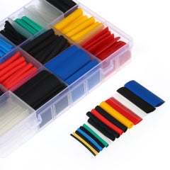 Generic 580-Piece Assorted Sleeving Wrap Wire Cable Kit multicolor 19.50X3.50X13.00cm  - Image 3