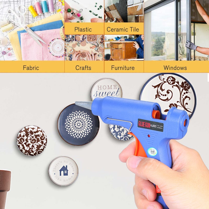 Generic Multifunctional Adjustable Melt Glue Gun Machine Blue 20.50X4.00X15.00cm  - Image 3