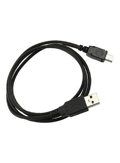 USB Data Lead Cable Cord Compatible With Navman Mio Moov S300 Nav GPS Black