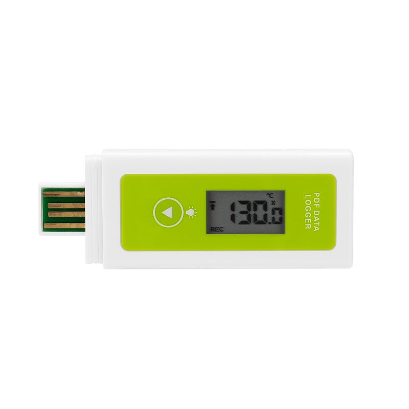 ماركة غير محددة جهاز قياس درجة الحرارة والرطوبة بشاشة LED صغير ومحمول متعدد الوظائف للمنزل 12.00X3.50X9.20سم  - Image 1