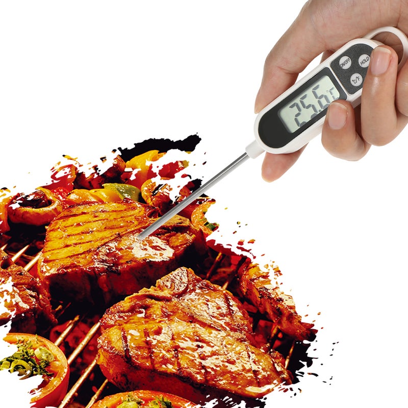 Generic Digital Mini BBQ Food Temperature Tester Black 31.50X2.00X7.00cm  - Image 3