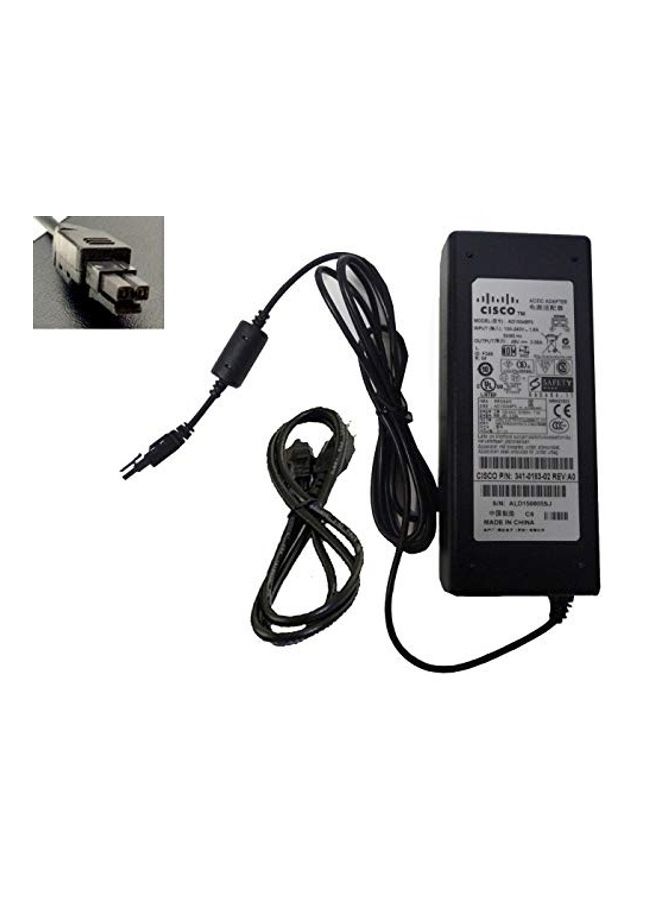 UPBRIGHT - Replacement AC/DC Adapter For Cisco AD10048P3 Black - Image 1