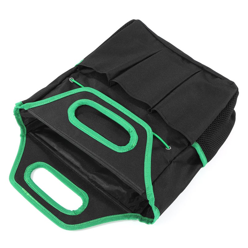 Portable Tool Storage Bag Pouch Black /Green 36.00X4.50X13.50cm - Image 5