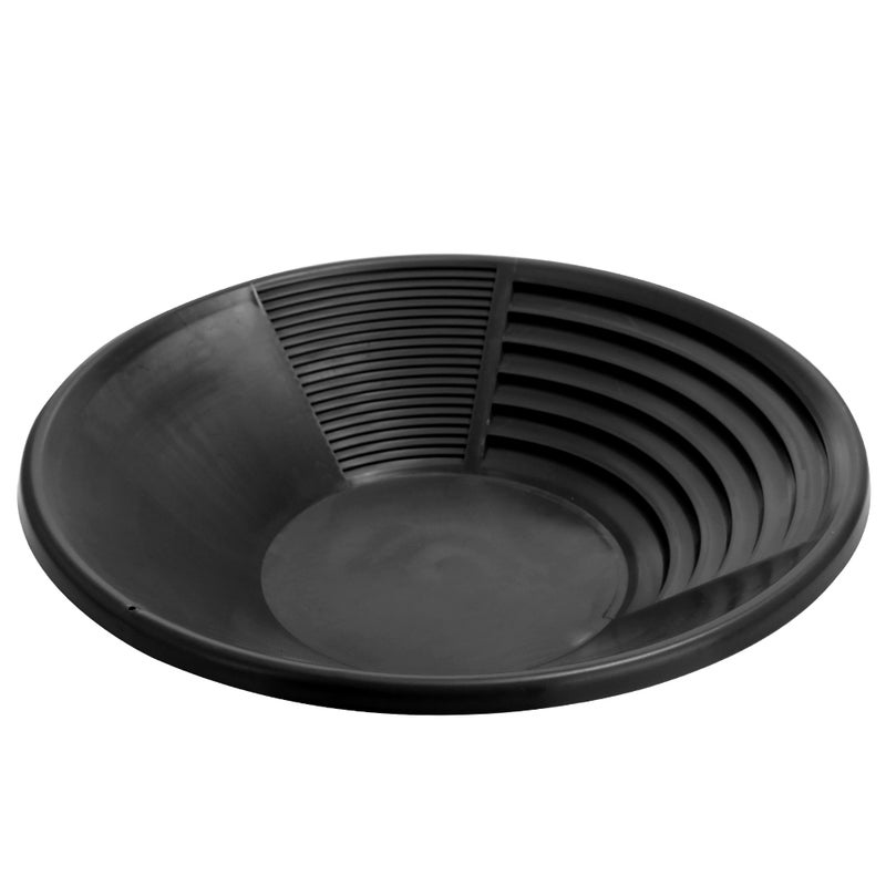 Mining Pan Dual Riffle River Tool Black 40.00X10.00X40.00cm
