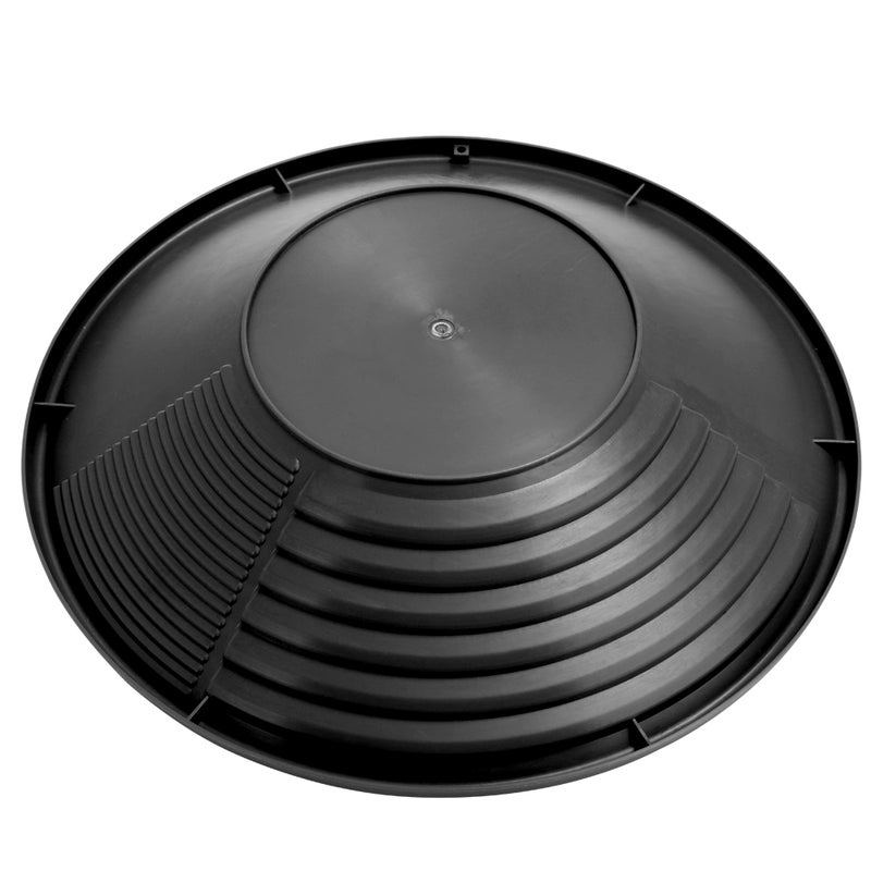 Mining Pan Dual Riffle River Tool Black 40.00X10.00X40.00cm