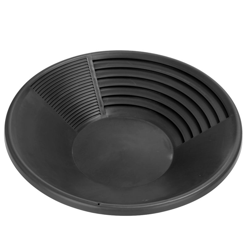 Mining Pan Dual Riffle River Tool Black 40.00X10.00X40.00cm