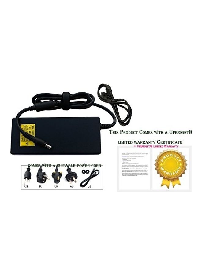 UPBRIGHT - AC/DC Adapter For Clevo W870CU W860CU-PS1 W860CU-3D Black - Image 1