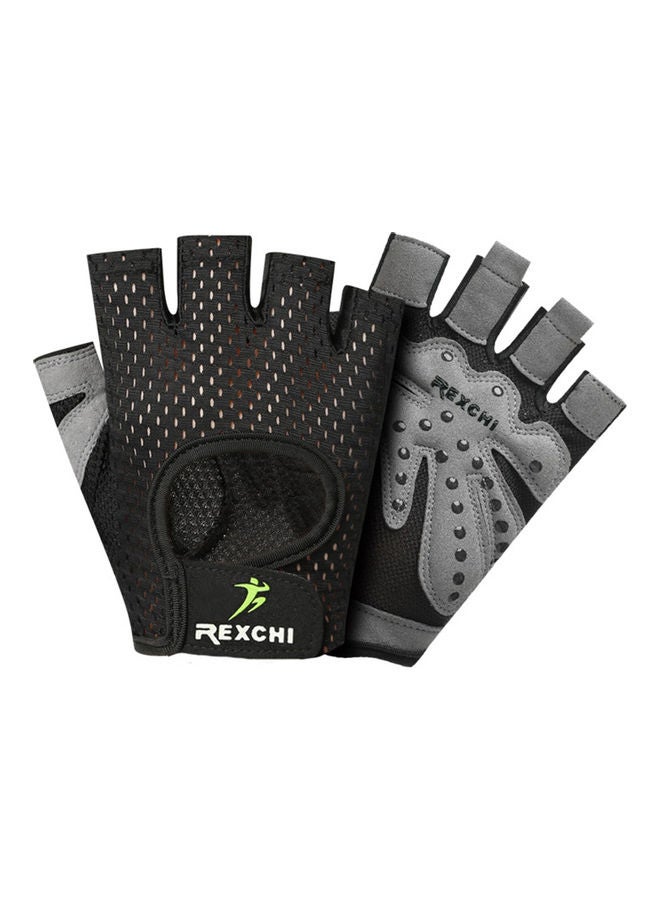 Men Women Cycling Gloves Half-Finger Breathable Wearproof Non-Slip Weightlifting Climbing Fitness Gloves 0.05kg - Image 3