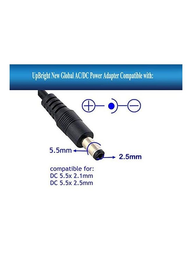 UPBRIGHT - 12V AC/DC Adapter Compatible with WD Elements 2TB My Cloud DL2100 WDBBAZ0000NBK WDBBAZ0040JBK WDBBAZ0080JBK WDBBAZ0120JBK EX2100 WDBWAZ0000NBK WDBWAZ0080JBK WDBWAZ0120JBK Network 12VDC Power Black - Image 1