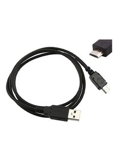 New Micro USB 2.0 Data Cable Cord for Western Digital WD My Passport Essential SE 1TB External HD, 1TB Hard Drive WDBABV-00I0BBK WDBABV0010BBK Elite SE WDCA037RNN WDBABV0010BBK Element P4100 Black