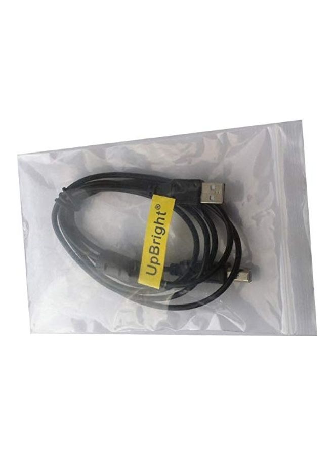 UPBRIGHT - New USB Data Cable Replacement for Boss DR-880 Dr. Rhythm Drum Machine Roland PC Interface UA-1010 Octa-Capture Audio Interface BOSS SP-606 Sampling Workstation Sampler Notebook PC Data Cord Black - Image 1