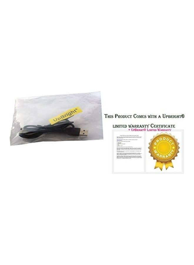 UPBRIGHT - New Mini USB 2.0 PC Cable Charger Replacement for Wacom Intuos5 Touch Small Graphic Pen Medium Tablet PTH450 PTH-450/K0-C PTH650 PTH650AC PTH850 PTH850AC Multi-Touch Art PTK-450 PTK-650 Black - Image 1