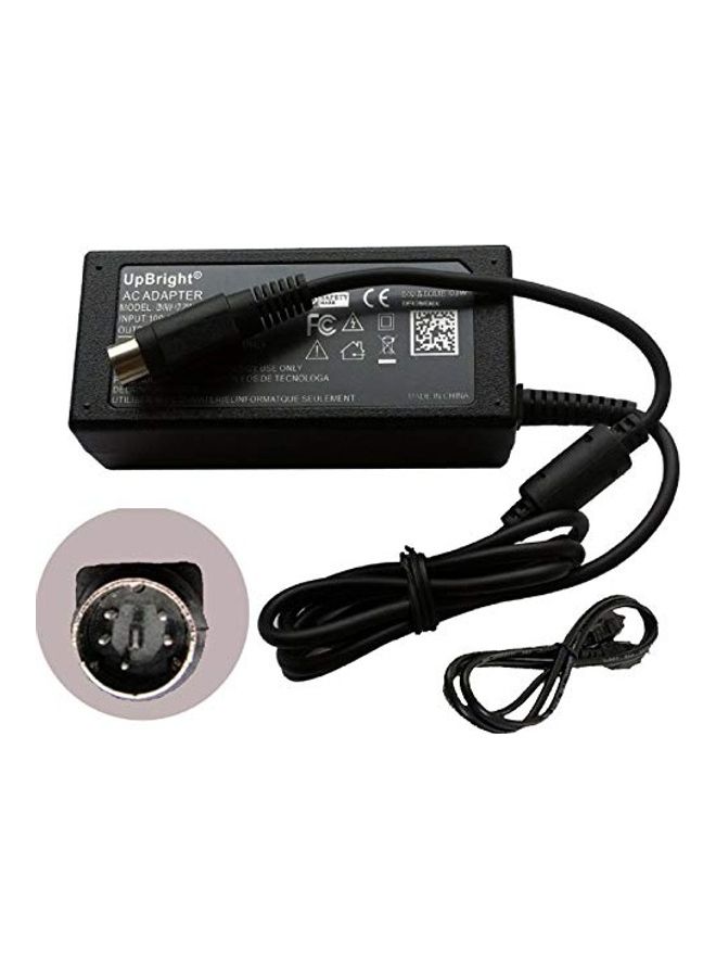 UPBRIGHT - Mini 5-Pin AC/DC Adapter for APD DA-30C01 PM 52C DA-30C03 Asian Power Devices DA30C01 DA30C03 30941702 5V 1.5A 12V 2A 5Vdc 1A 2.5A 12Vdc Hard Disk Drive HDD HD 25.5W LPS Power Supply Cord Black - Image 1