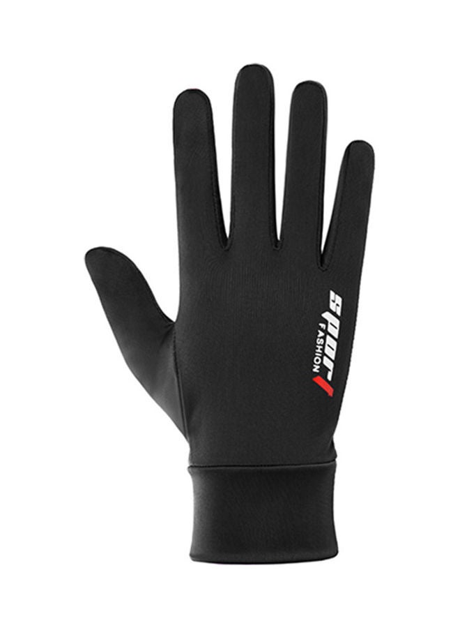 Ice Silk Non-Slip Gloves Breathable Outdoor Sports Driving Riding Touch Screen Gloves Thin Anti-UV Protection 22*22*22cm - Image 1