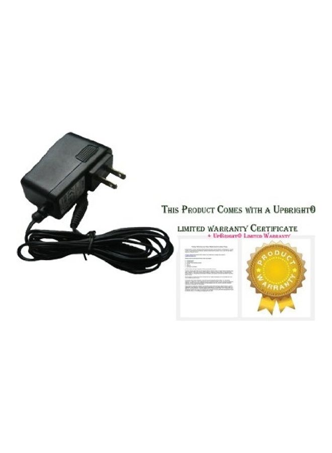 UPBRIGHT - AC 100V-240V Converter Adapter Power Supply Wall Cable Charger Power Cord Plug 2.5mm x 0.7mm Series Global 9V DC 500mA-1000mA Black - Image 1