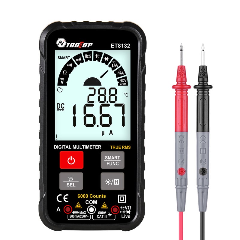 Digital Display Adjustment Sensor Thermostat Black 15.00X3.00X7.00cm  - Image 1