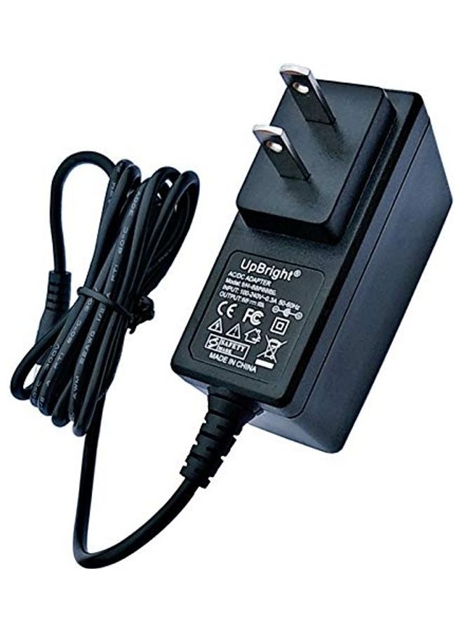 9V Output AC Adapter Replacement Black