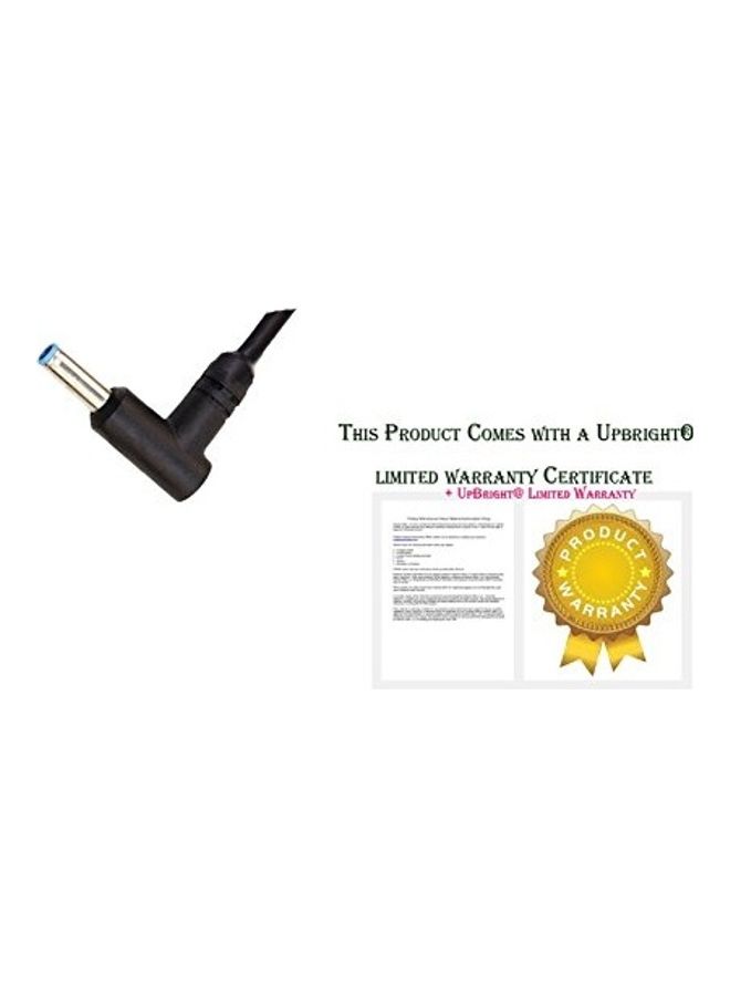 19.5V AC/DC Adapter Replacement for HP 15-db000 15-db0000 Series 15.6 Notebook PC 15-db0008ca 15-db0005dx 15-db0069 14-CF0054la 14-CF0051OD 14-CF0052OD 14-DF0023CL 65W Power Supply Charger Black