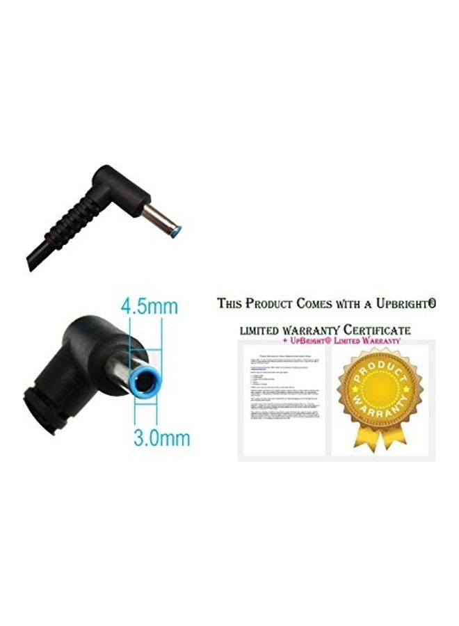 19.5V AC/DC Adapter Replacement for HP 15-db000 15-db0000 Series 15.6 Notebook PC 15-db0008ca 15-db0005dx 15-db0069 14-CF0054la 14-CF0051OD 14-CF0052OD 14-DF0023CL 65W Power Supply Charger Black
