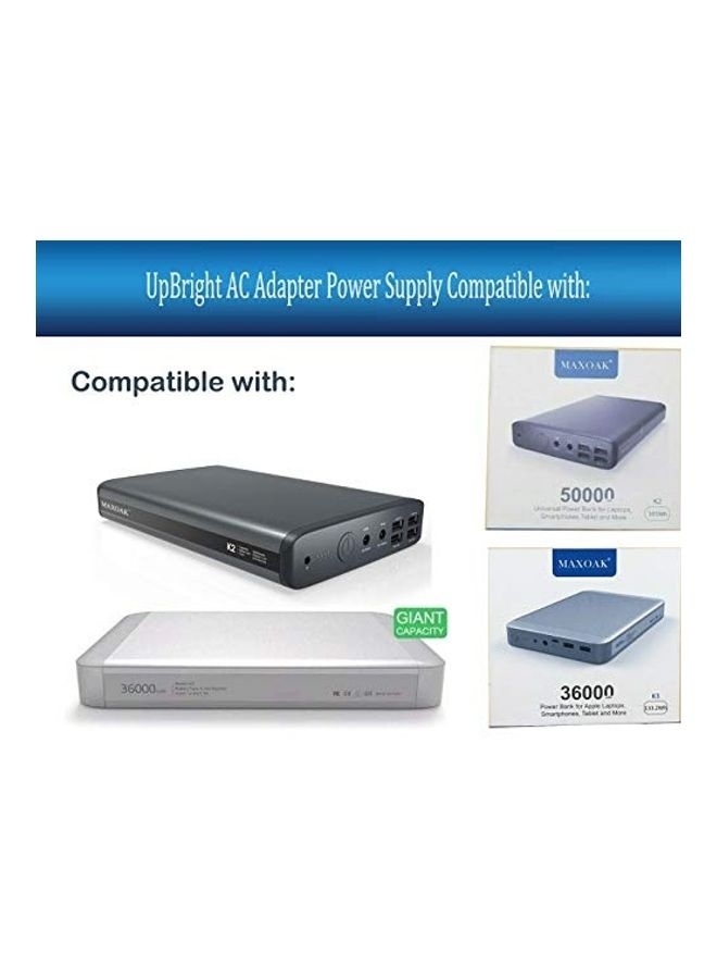 UPBRIGHT - 16.8V AC/DC Adapter Black - Image 1