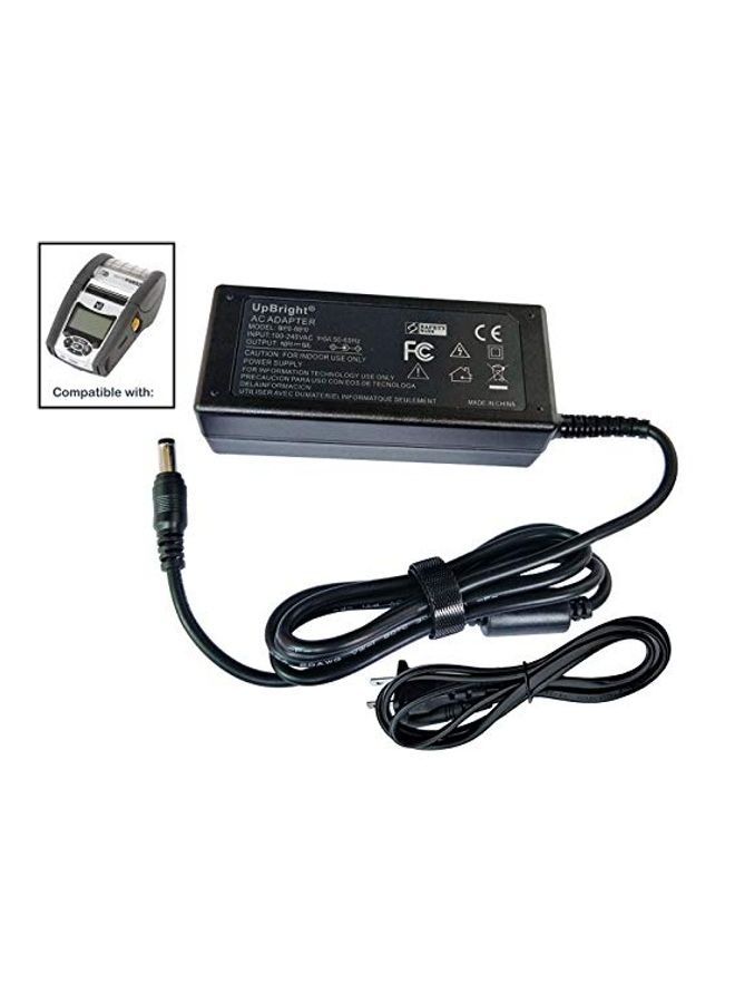 12V 4A 48W AC/DC Adapter Compatible with Zebra Acc QLN-EC Black