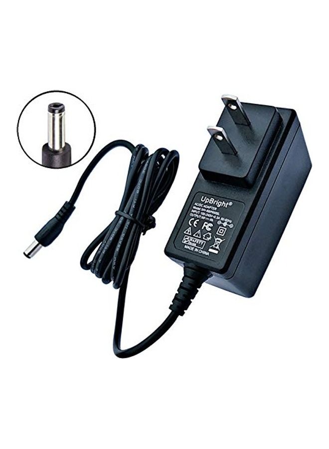 UPBRIGHT - 24V AC/DC Adapter Compatible with 24Volt Hyper HPR350 Motorcycle 24 Volt Ride On Electric Dirt Bike Has Auto Shut Off HPR 350 HYP-350-1000 24VDC Power Supply Battery Charger (w/Barrel Tip) Black - Image 1