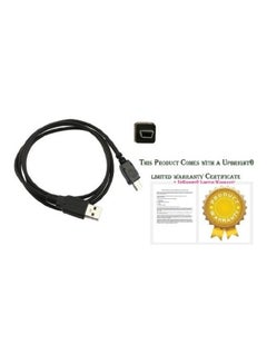 Mini USB 2.0 Cable Charging Cord for Garmin Part No. 010-10723-01 Black