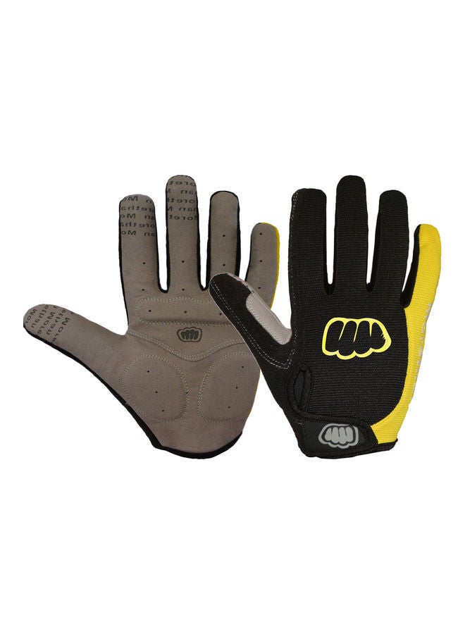 Generic Women Men Winter Cycling Gloves Full Finger Thermal Fleece Touchscreen Bicycle Gloves Anti Slip Gel Pad Motorcycle MTB Road Bike Gloves 0.062kg  - Image 1