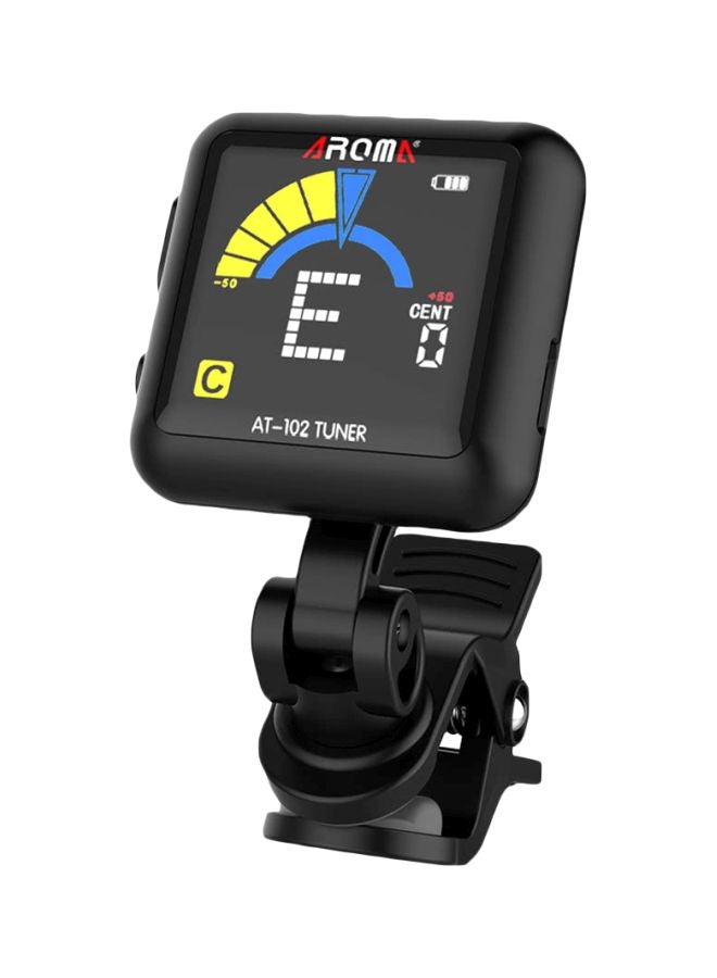 Aroma Rechargeable Rotatable Clip-on Electronic Tuner  - Image 1
