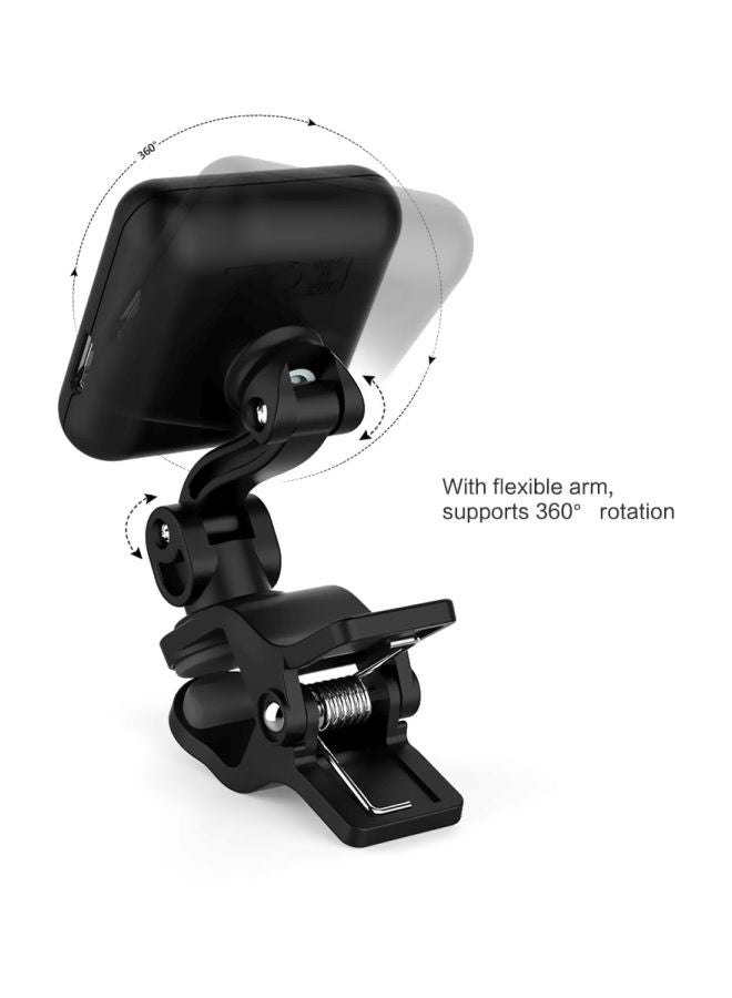 Aroma Rechargeable Rotatable Clip-on Electronic Tuner  - Image 2