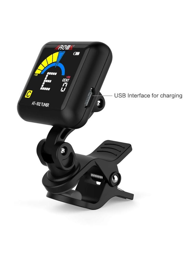 Aroma Rechargeable Rotatable Clip-on Electronic Tuner  - Image 5