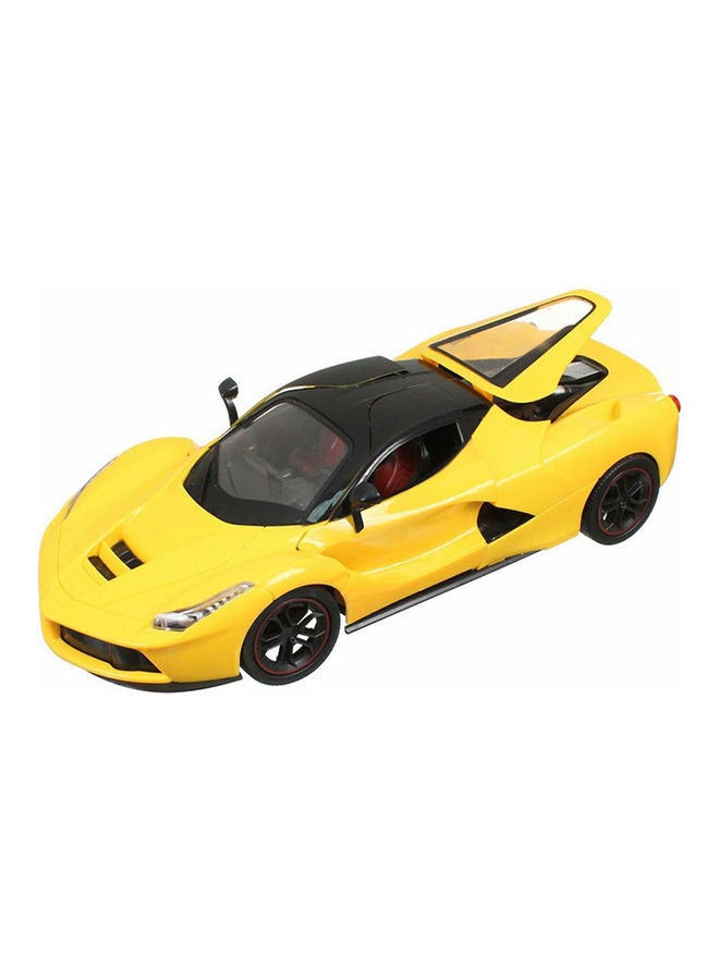 RC Car With Remote Control Yellow 25 x 12 x 7cm - Image 2