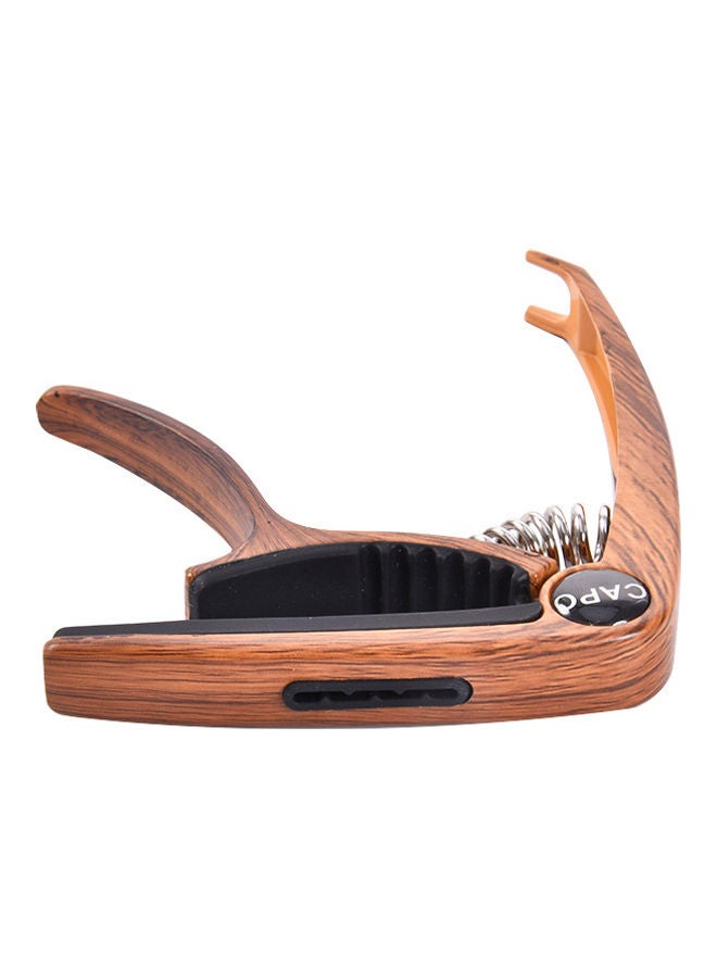 Generic Guitar Capo For Acoustic And Electric Guitars Bass Ukulele Mandolin Banjo With Picks And Picks Holder  - Image 5