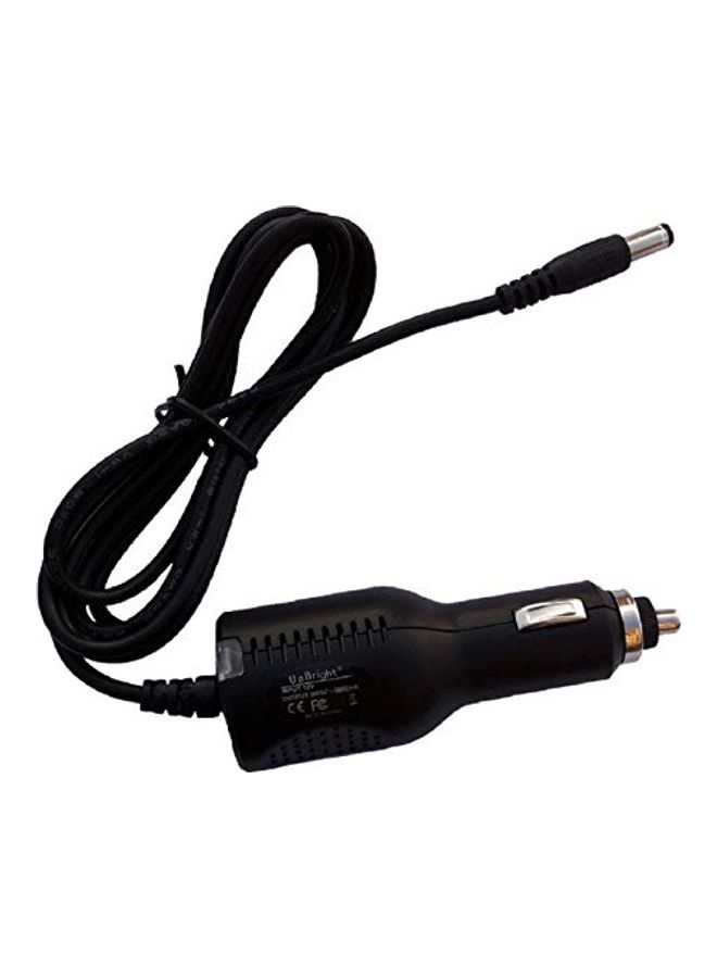 New Car DC Adapter Compatible With Canon PIXMA Portable Printer Power Charger Black