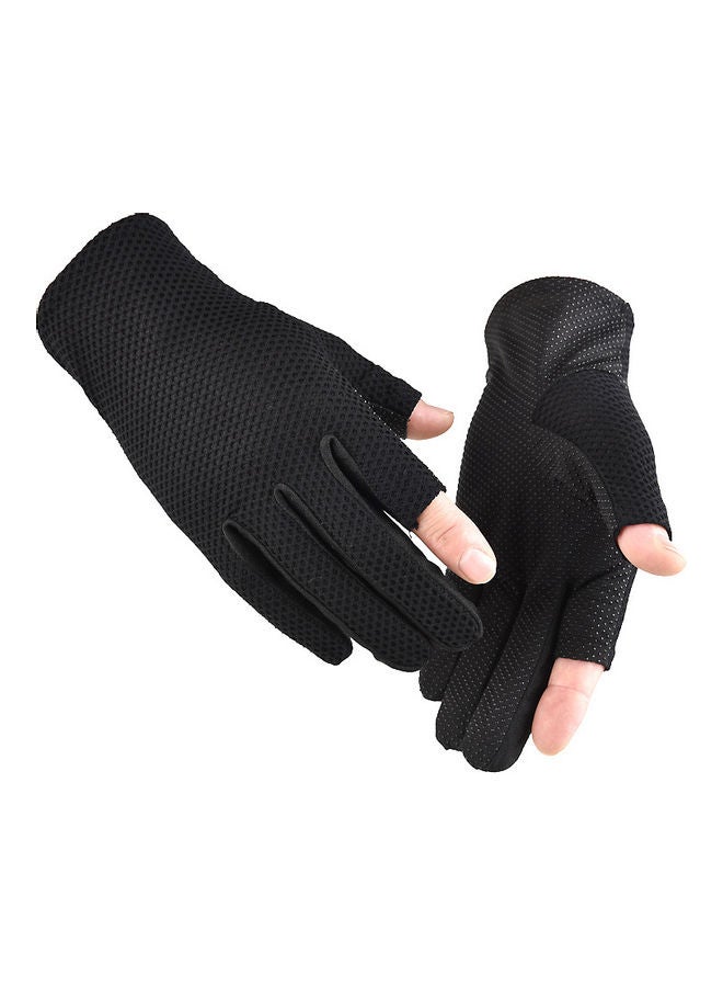 Gloves Breathable Outdoor Sports Breathable Thin Mesh Cloth Driving Riding Thin Anti-uv Protection Gloves 22.5*22.5*22.5cm - Image 5