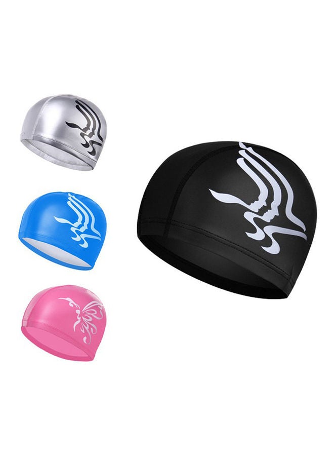 Generic Swimming Accessories, HD Waterproof Anti Fog Swimming Goggles Swim Cap Set - UV Protection Anti Shatter Lenses 25*25*25cm - Image 2