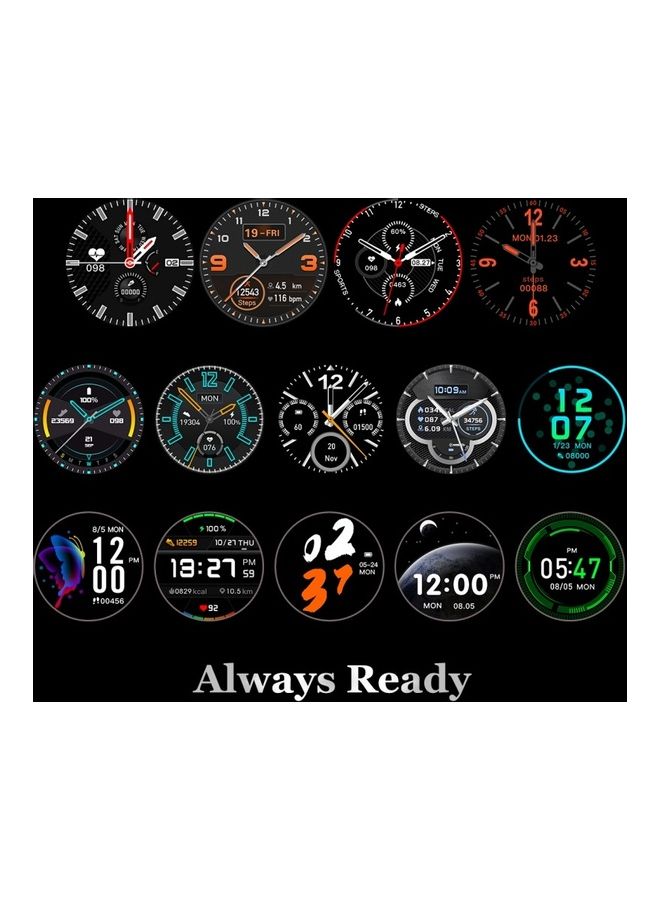DT78 Smart Watch Sports Smartwatch Blue/Black - Image 4