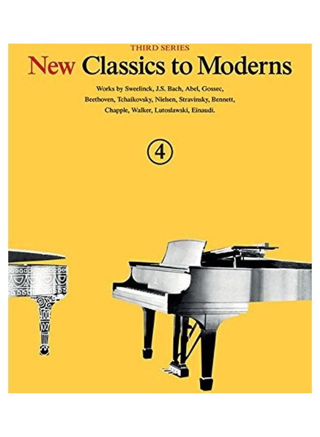 New Classics to Moderns - Third Series: Book 4 Paperback English by Hal Leonard Corp - 38544  - Image 1