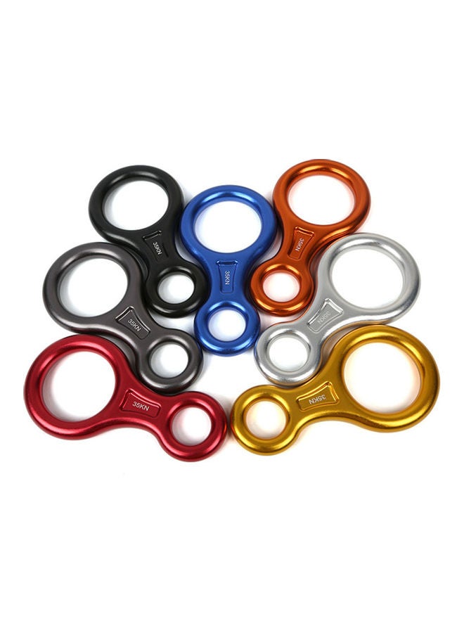 Generic - Outdoor Climbing Descender 8-Shape Descent Control Device for Rock Climbing 14*14*14cm - Image 1