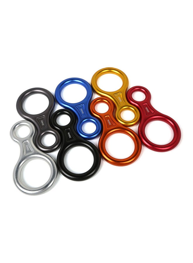 Generic - Outdoor Climbing Descender 8-Shape Descent Control Device for Rock Climbing 14*14*14cm - Image 1