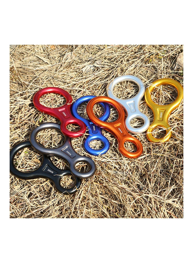 Generic - Outdoor Climbing Descender 8-Shape Descent Control Device for Rock Climbing 14*14*14cm - Image 1