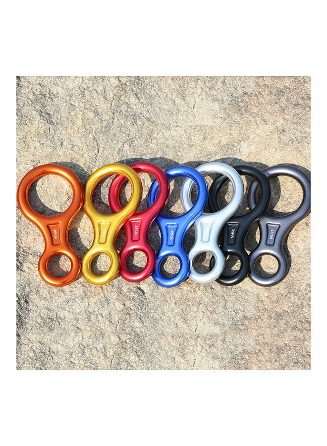 Generic - Outdoor Climbing Descender 8-Shape Descent Control Device for Rock Climbing 14*14*14cm - Image 1