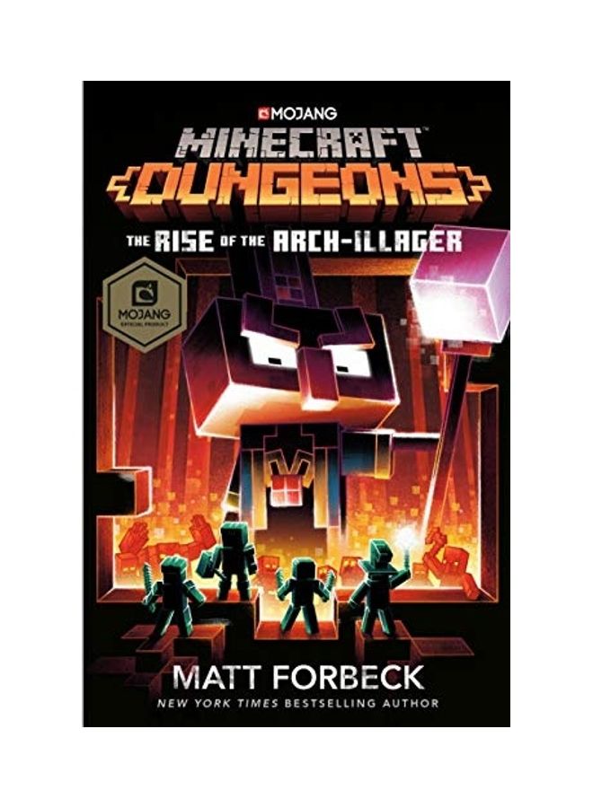 Minecraft Dungeons: The Rise Of The Arch-Illager: An Official Minecraft Novel Hardcover English by Matt Forbeck - 2019